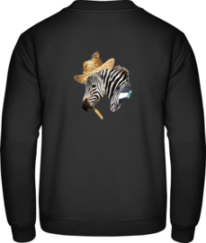 Zebra mit Kornähre
