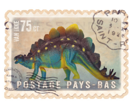 Dinosaurier-Briefmarke 2