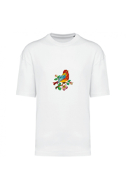 Gestickte Vögel