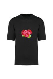 Gestickte Rosen