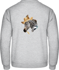 Zebra mit Kornähre