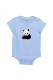 Panda mit Blume XS