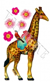 iron-on giraffe VAN IKKE