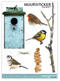 Vogels met huisje