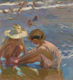 Bügelbild Die verwundete Fuß – Joaquín Sorolla