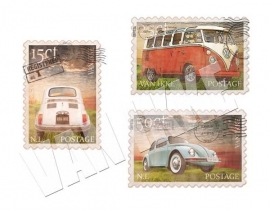 iron-on Postzegels auto