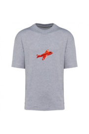 Rotes Flugzeug