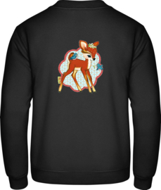Rehkitz mit Vögeln 2 XL