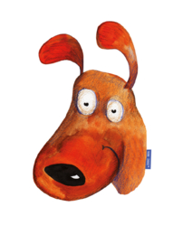 Fröhlicher Hund