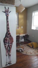 Giraf op safari