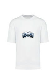 Blauer Rennwagen
