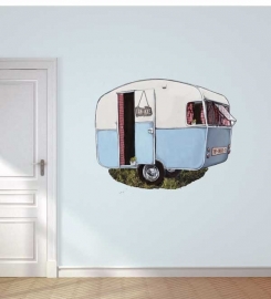 Wall Decal caravan