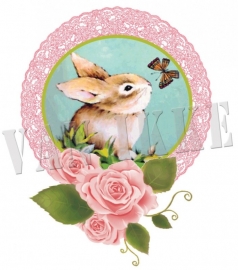 Lapin rose XS