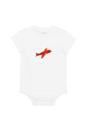 Rotes Flugzeug XS