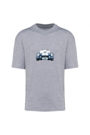Blauer Rennwagen