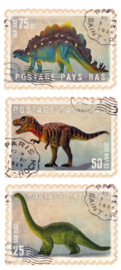 Dinosaurier-Briefmarken