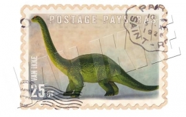 Dinosaurier-Briefmarke 3