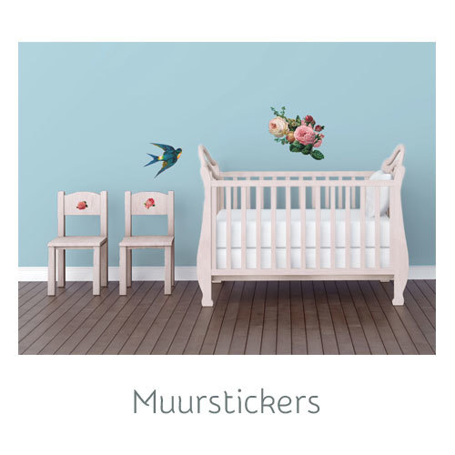 Gave muurstickers voor de kinderkamer van vanIkke.nl