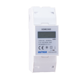 1 fase LCD modulaire kwh meter 100A