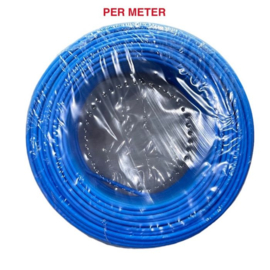 H07Z-K 6mm2 per meter blauw