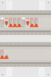 1 fase groepenkast met 5 groepen