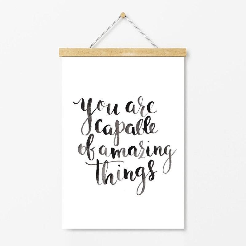 Poster You are capable of amazing things