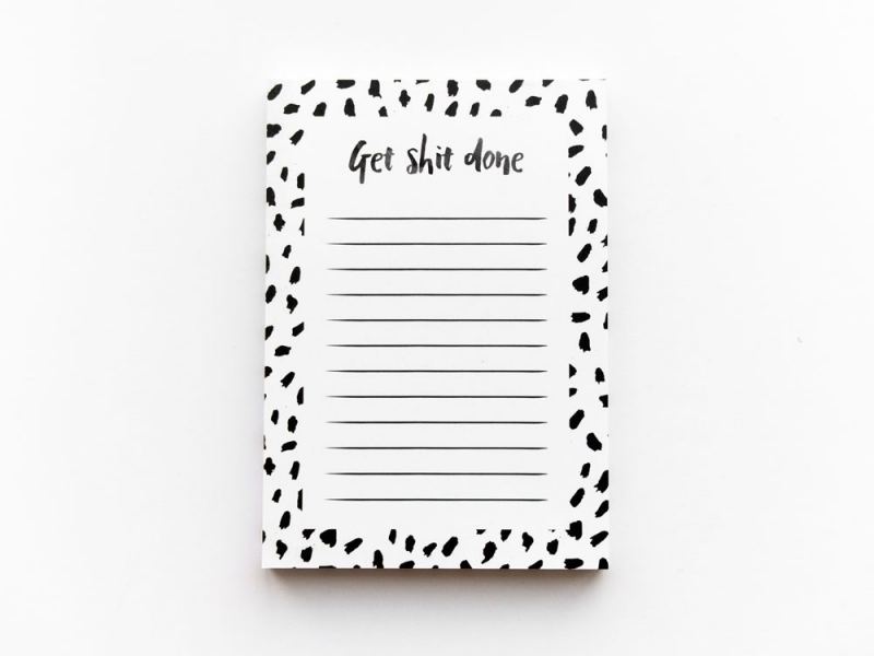 Pocket notepad | Get shit done