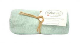 Knitted towel Solwang Design, dusty aqua