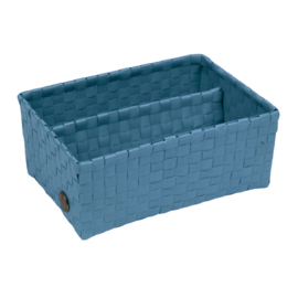 Bari stone blue basket