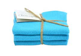 Wash cloth Solwang Design, turquoise
