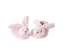 Pink Rabbit baby slippers