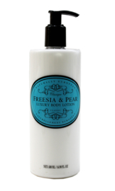 Freesia & Pear  vegan body lotion, Naturally European