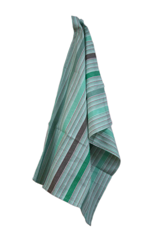 Green-Aqua organic towel, Solwang Design