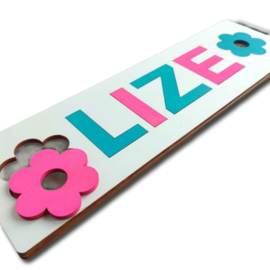 Puzzel met naam hout 2 t/m 4 letters (met figuurtje)