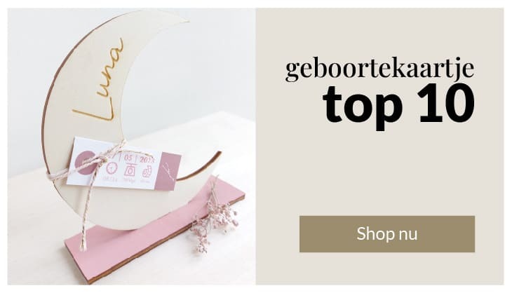 Geboortekaartjes Top 10 BrievenbusDroom