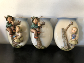Originele Hummel 360/C Wandvase / Wall Vase Mädchen / Girl 11,5 x 15 cm TMK-6 1979-1991