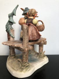 Originele Hummel 472 Bald sind wir drüben /On Our Way 20 cm TMK7 7e figuur Century Collection 1992