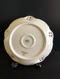 Rosenthal porselein: Moliere bonbon schaaltje met deels opengewerkte rand doorsnede 16 cm