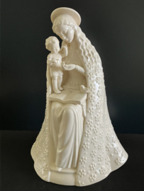 Originele Hummel 10/3 Blumenmadonna / Flower Madonna creme hoog 31 cm breed 23 cm TMK-5 1972-1979