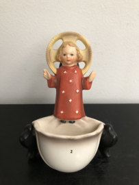 Originele Hummel 26/1 Weihkessel / Holy Water Font Jesuskind / Child Jesus 15 cm TMK-3SS