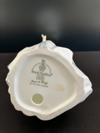 Royal Doulton porselein:  beeld 'Laura' HN3760 hoog 20 gesigneerd