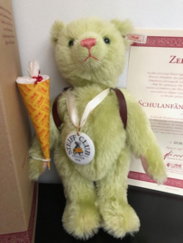 Steiff Schulanfänger Bär Grün 30 Club Edition 1998/1999 nr 05367 / 30 cm