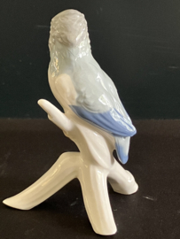 Goebel porselein: ijsvogel CV58 hoog 10 cm grijs/blauw glans uitvoering
