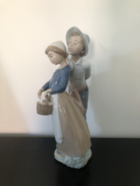 NAO Lladro porselein: Pastor enamorado / Shepherd In Love hoog 31 cm