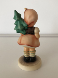 Origineel  Hummel 239/D Mädchen mit Tannenbaum / Girl With Fir Tree 9 cm TMK-7 1991-2000 incl. originele doos