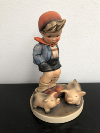 Originele Hummel 66 Schweinehirt / Farm Boy 14 cm TMK 5 1972-1979