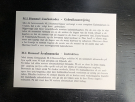 Originele Hummel 788/B Kalendarium Der erste Einkauf / Calendar Sister 16 cm TMK7