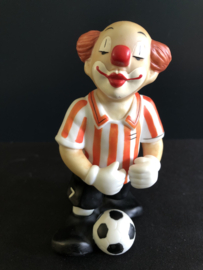 Goebel porselein: Happy Clowns Franz 11 cm hoog / Kasper & Co. 11 cm hoog / Topolino 12 cm hoog