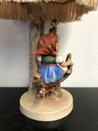 Originele Hummellamp 229 Frühling / Apple Tree Girl hoog 19 cm zonder kap / 38 cm met kap TMK-5 1972-1979