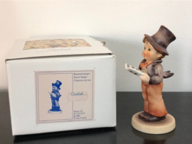 Originele Hummel 131 Kammersänger / Street Singer 13 cm TMK-6 (1979-1991) incl. originele doos